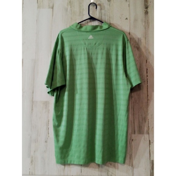 Adidas Men's Mint Green Polo Ribbed  No Size Measurements In  Pics Measures XL - Picture 12 of 15